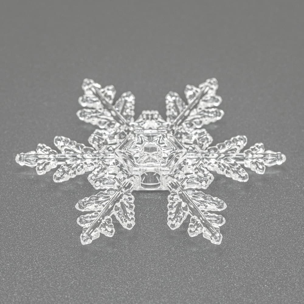 Large Snowflake LED Color String Lights, Christmas Holiday Hanging Plug-in Flash Accessories, Curtain Lights with Starry Sky Effect