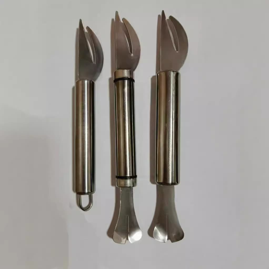 Intestine flipping knife, poultry gutting tool for chicken/duck/goose/pork and fish cleaning