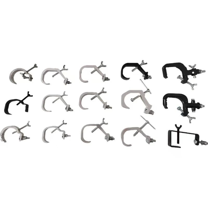 Aluminum Lamp Hook Mini PAR Light Hook Stage Equipment LED Lighting Truss Club Hook Stage Light Hook Beam Light