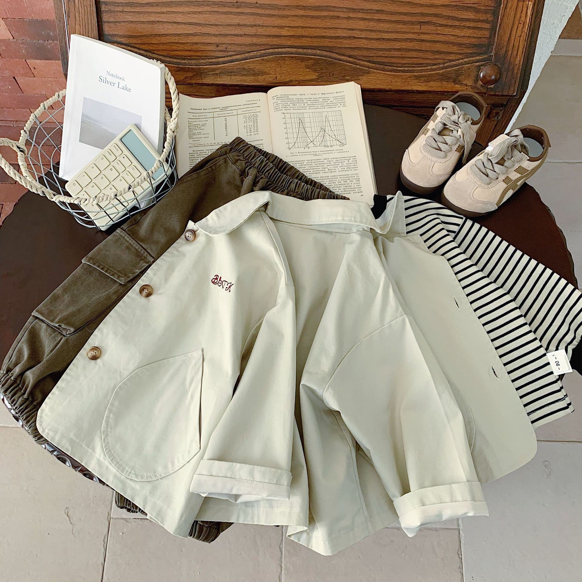 Bangcheng 2025 Autumn New Jacket Casual Outerwear Korean Style Turn-down Collar Versatile Cardigan G0353