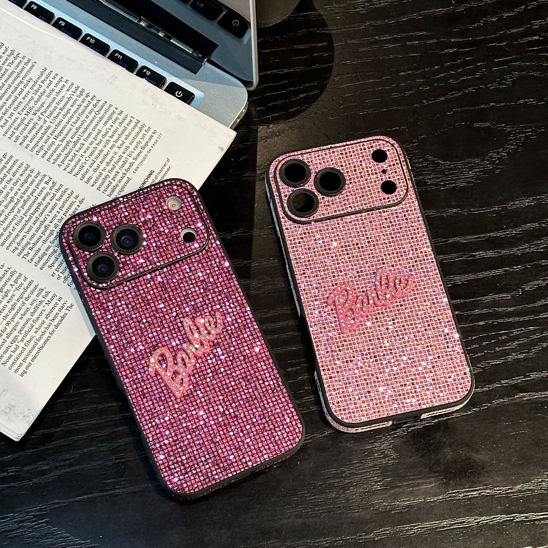 Suitable for Apple 17promax mobile phone case luxury glitter with diamonds iphone6PLUS high-end 15 protective cover