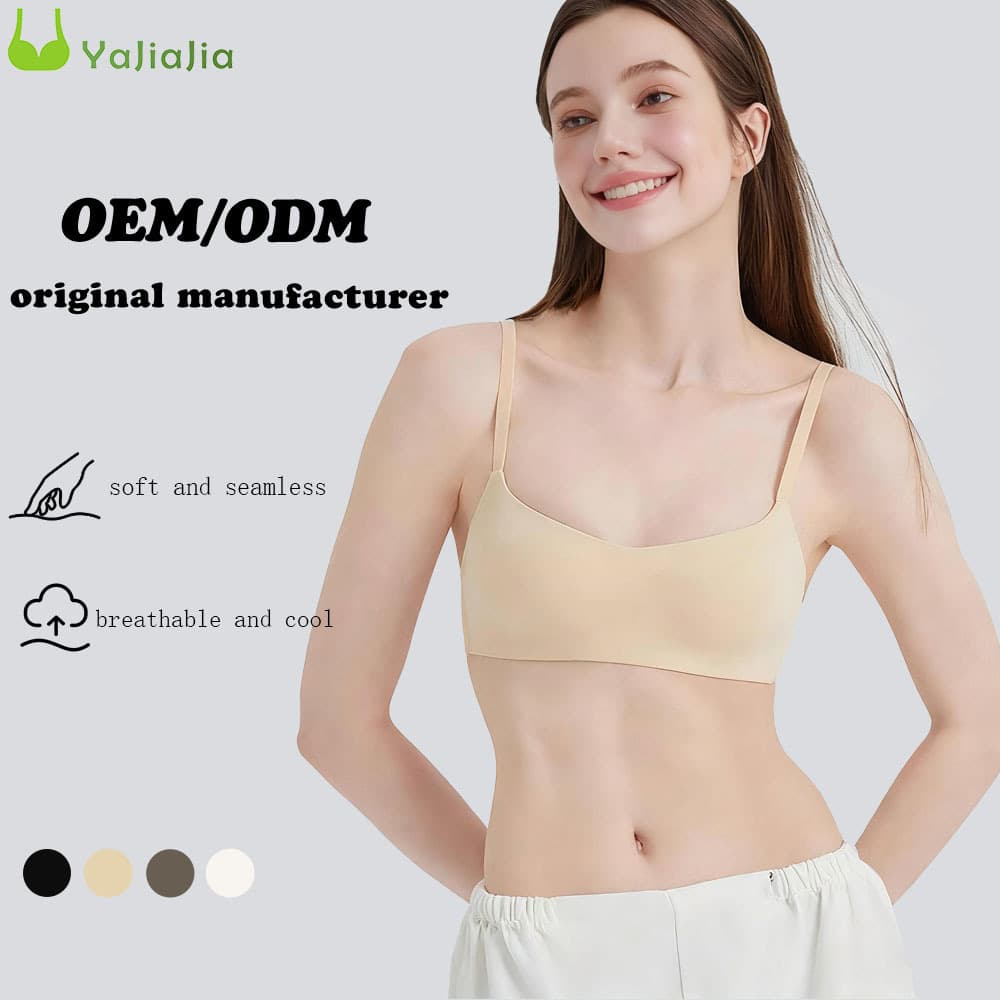 Cross-Border Seamless Women's Underwear, One-Piece Half-Cup, Specially Designed for Small Breasts, Push-Up, Thin, Comfortable, Gathers Side Breasts, Prevents Sagging