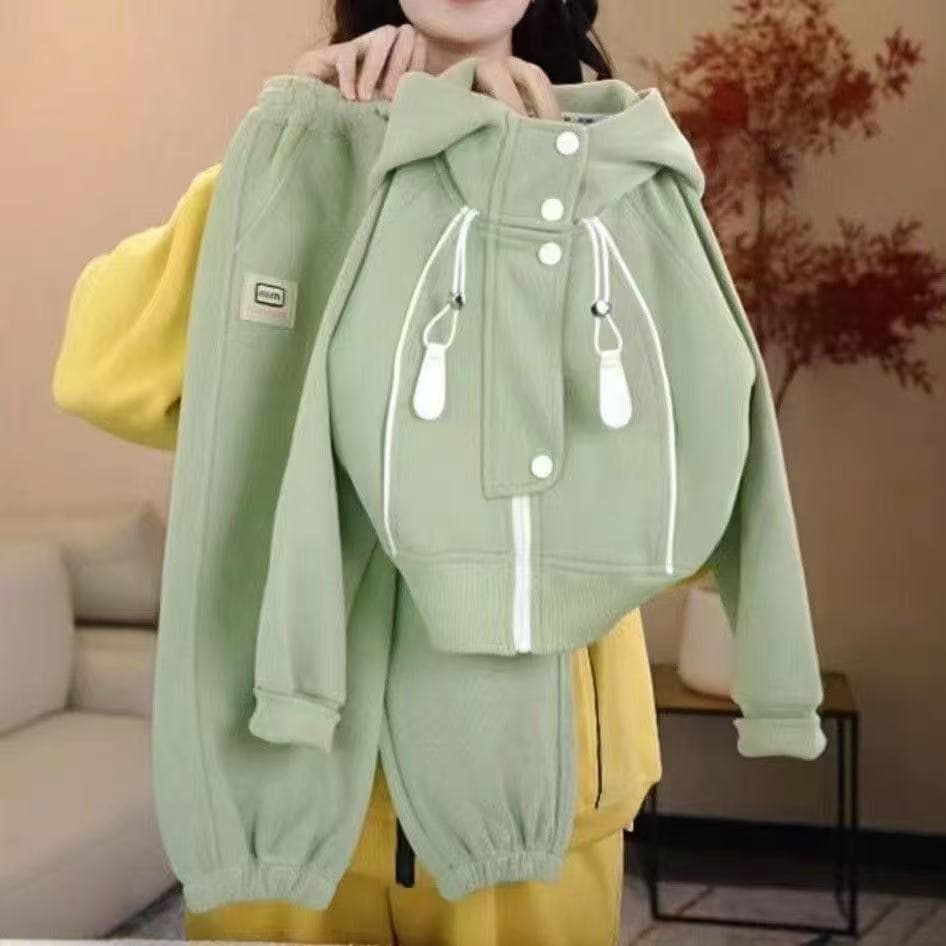 Kids Fall Casual Outfit 2026 New Boys Girls Clothes Stylish Medium and Big Kids Sportswear