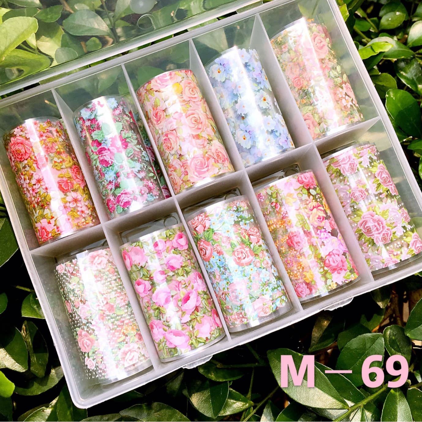 Nail Art Vintage Pattern Star Paper Feature Transfer Decal Star Set