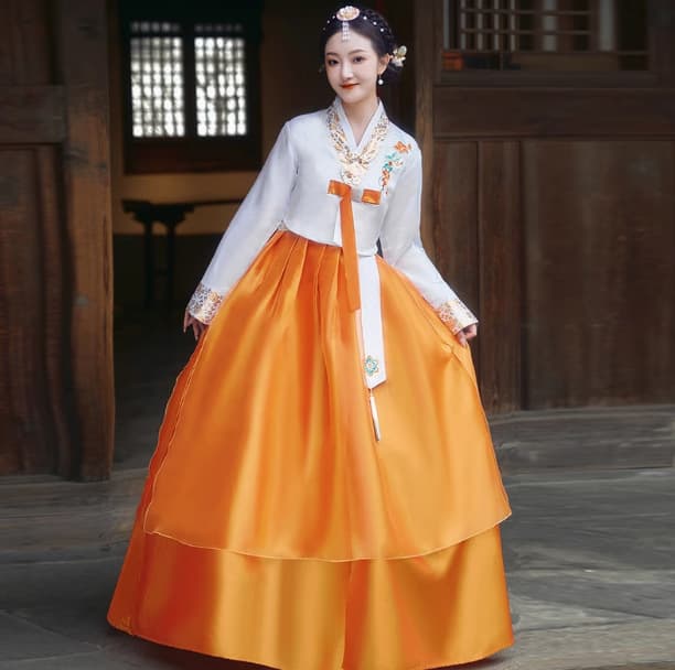 Ethnic Korean Yanji Princess Dress Portrait Photography Hanbok Classical Dance Performance Attire Yanbian Dae Jang-geum Gown
