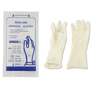 Export English Packaging Medical Surgical Gloves Latex Gloves Surgical Gloves