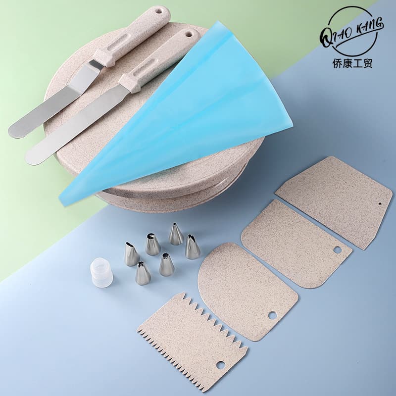 Cake turntable decorating turntable decorating table baking tray rotating table birthday home cake making tool DIY