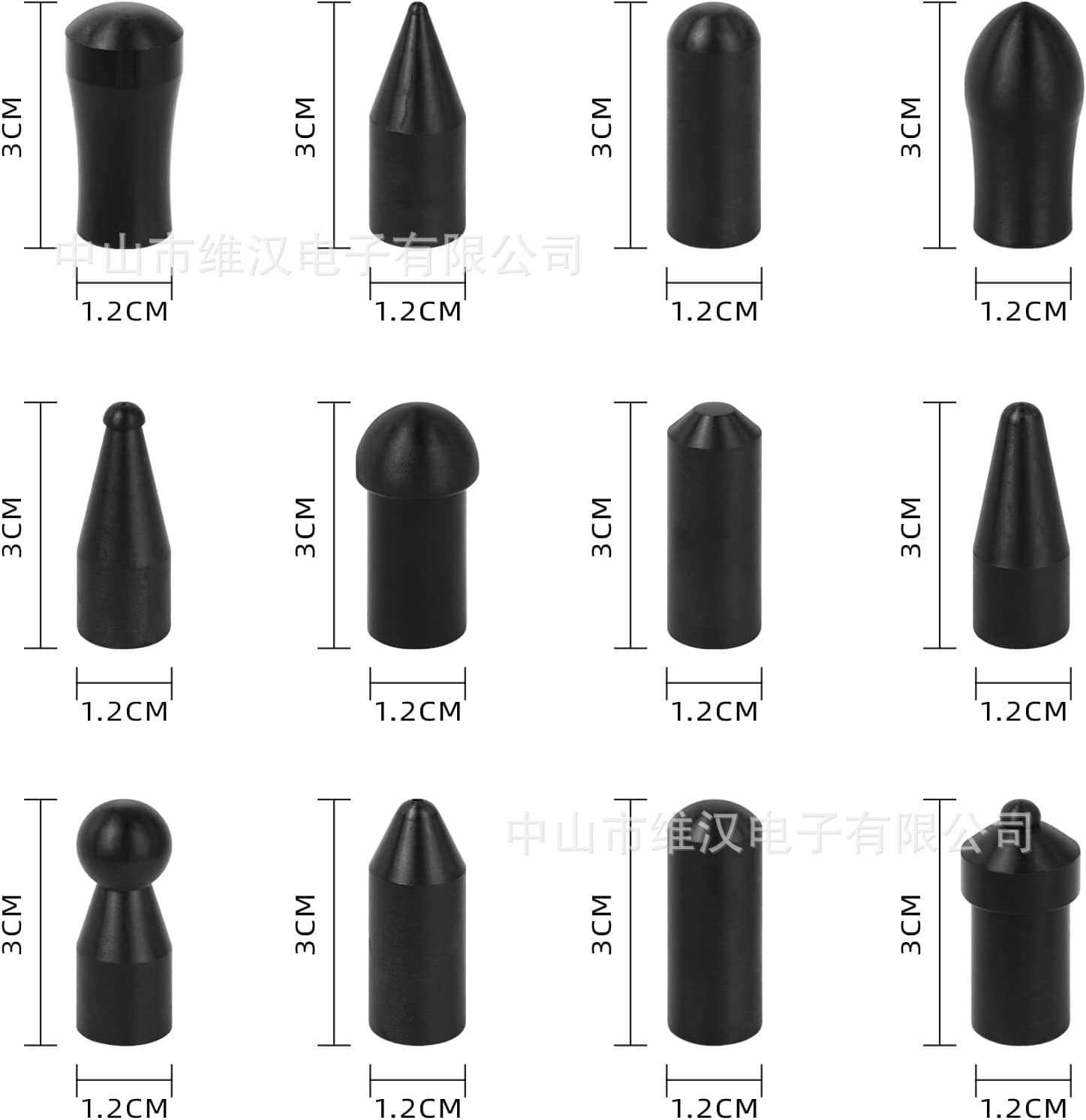 Car Dent Repair Tool, Hail Dent Repair Hook, Dent Leveling Puller Hook with Replacement Heads