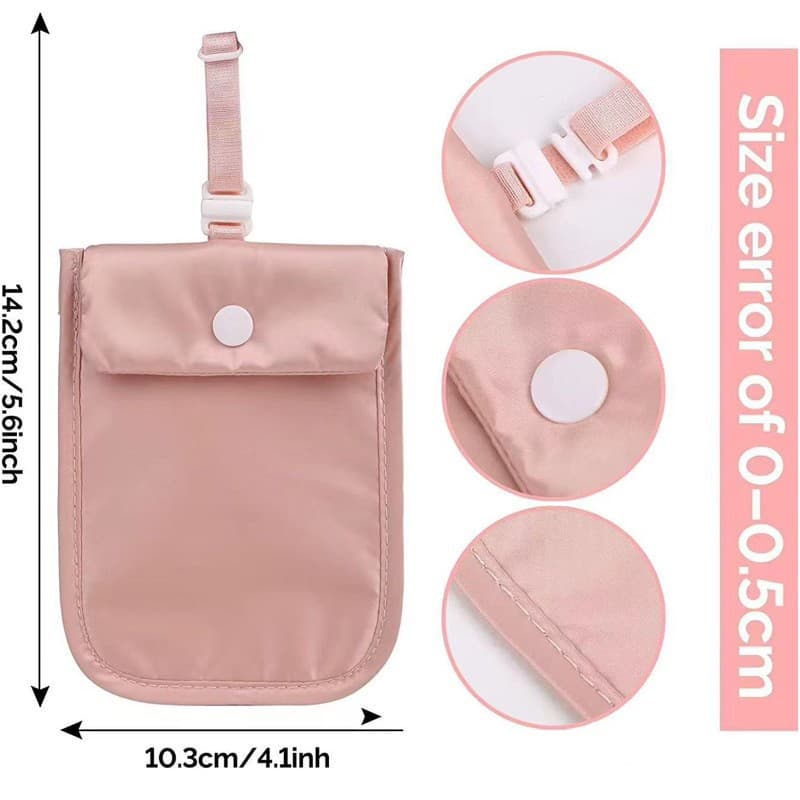 Cross-border spot nylon underwear coin purse, ultra-thin and close-fitting, concealed small bag for women's travel.