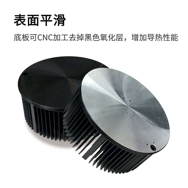 160 Diameter High-Power Lighting LED Floodlight Cold Pressed 60W80W90W Heat Sink 150mm Sunflower Direct Sales