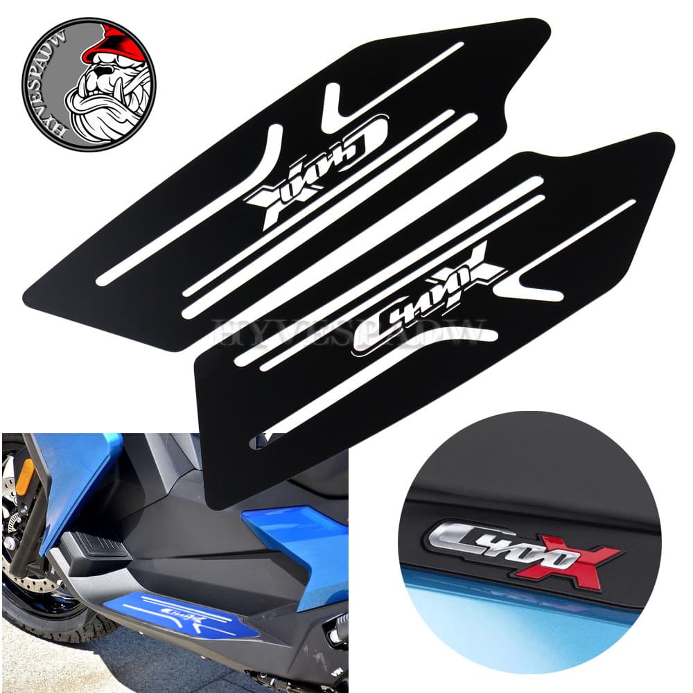 Suitable for C400X motorcycle modified pedals with non-slip enlarged foot pad pedal accessories