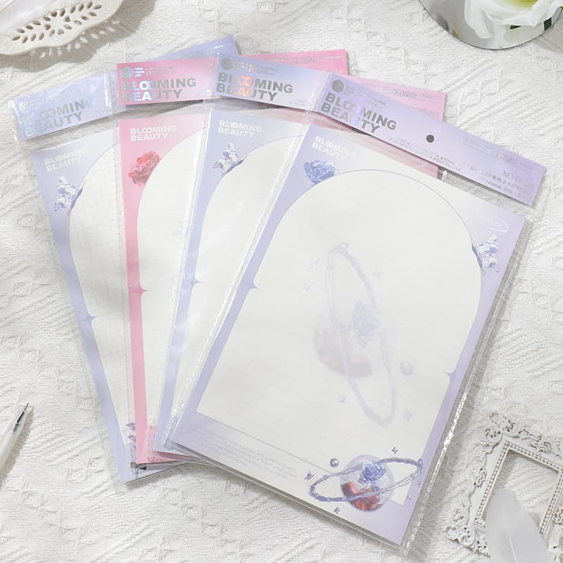 Fangdao Blooming Beautiful Series Simple and Elegant Full-Color Thick Scratch Pad Notebook Wholesale Stock