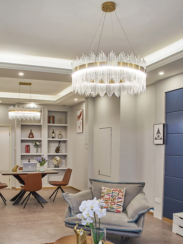 Living Room Chandelier Crystal Light Nordic Light Luxury Popular Modern Minimalist Elegant 2022 New Style Dining Room Bedroom Lighting