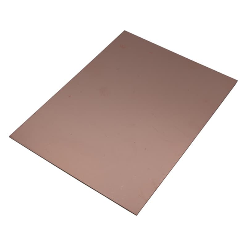 Risym Single-Sided Fiberglass Copper Clad Board 15*20cm 1.5mm Thick