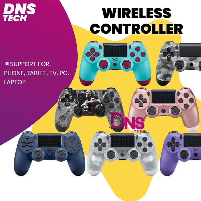 Analog 6-Axis P4 Controller Wireless PC Gamepad P4 Bluetooth Gamepad Cross-Border P4 Dual Vibration Game Controller