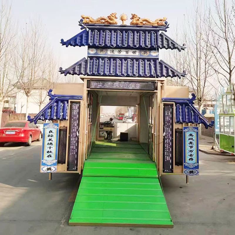 Canopy Vehicles, Extendable Vehicles, Special Filial Hall Vehicles, Funeral Hearses, Mobile Funeral Vehicles, Galvanized Mobile Memorial Hall Vehicles