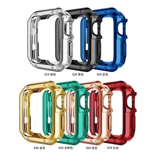 TPU mechanical-style case for Apple Watch, iWatch AP armor protective cover, hot seller