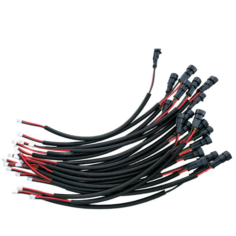 Plug connecting wire UL1015-16WWG AMP connector DJ7021-1.5-2 hole VH2Y automotive wire