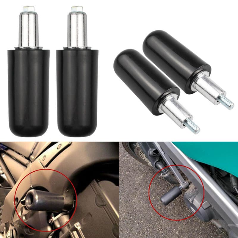 Motorcycle Modified Accessories Crash Bar Crash Pad Scooter PK Rubber Large Crash Protector Guard Bar