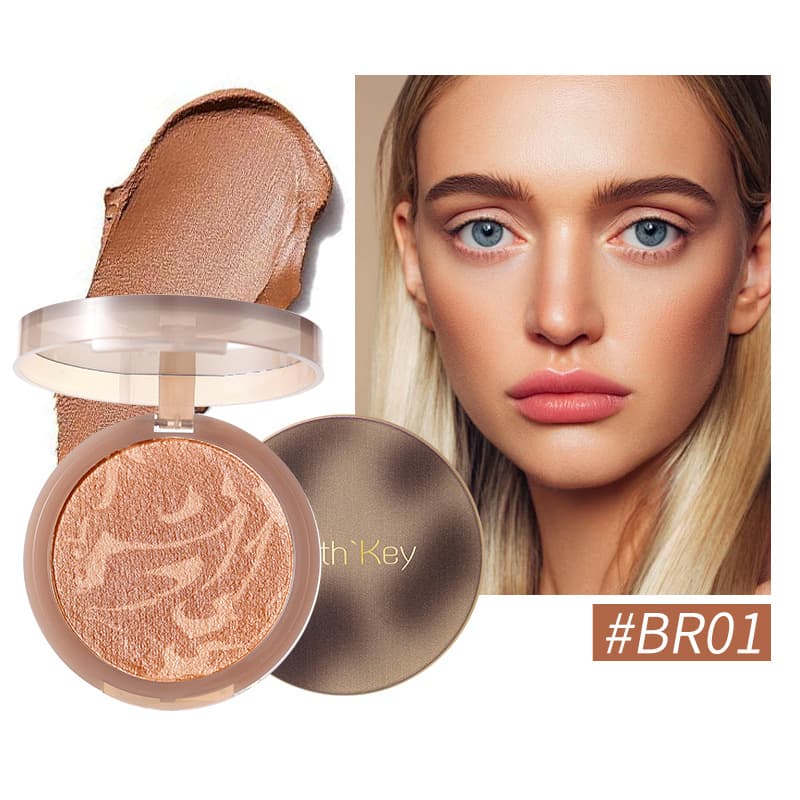 Turth'key's new mousse contouring shadow nose shadow brightening powder three-dimensional sculpting bronzer soft and waxy texture