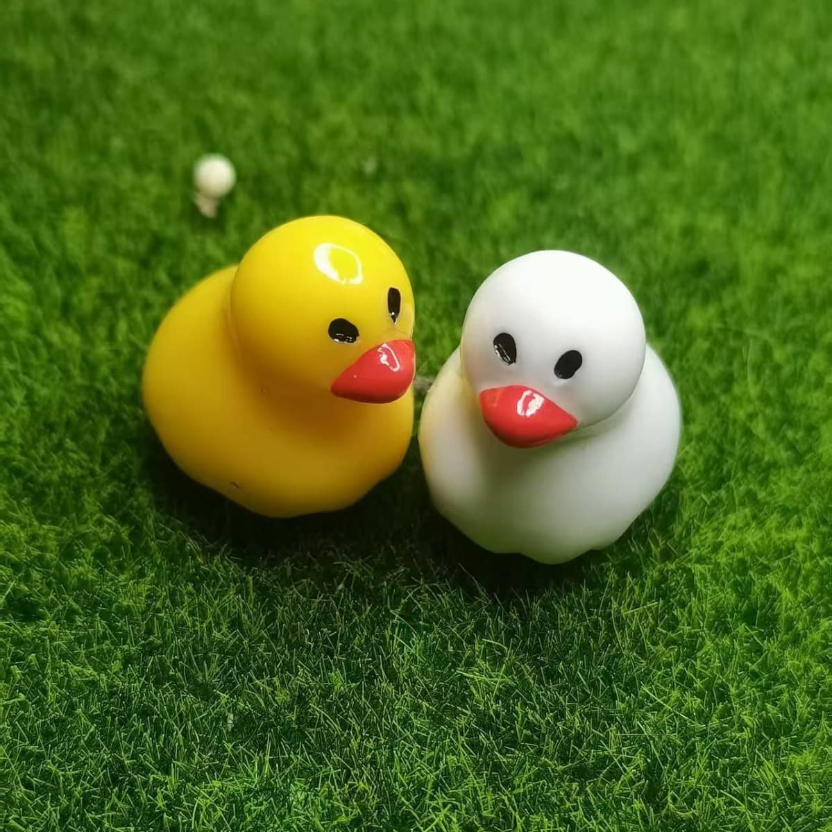 New Cute Halloween Resin Ornaments Halloween Duck Micro Landscape Gardening Accessories Resin Crafts