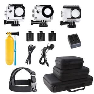 Action Camera Battery Accessories Universal 1050mAh / 1350mAh / 3C Certified - 1000mAh Portable Camcorder Battery