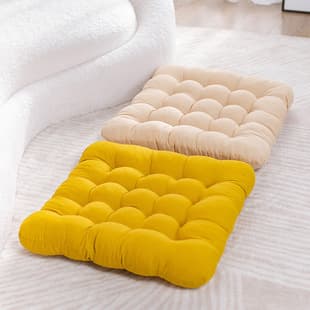 Cross-border Amazon Solid Color Chair Cushion Office Computer Chair Cushion Winter Student Bottom Cushion Meditation Cushion