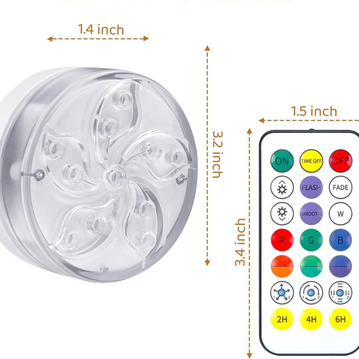 New LED Submersible Light Bauhinia LED Running Light Pool Light Aquarium Light Underwater Light Restaurant Light Festival Light