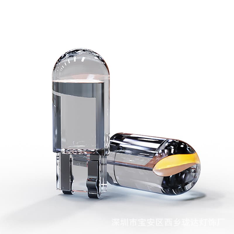 Car T10 Crystal Clear Integrated LED Light COB High Brightness W5W License Plate Light Reading Light