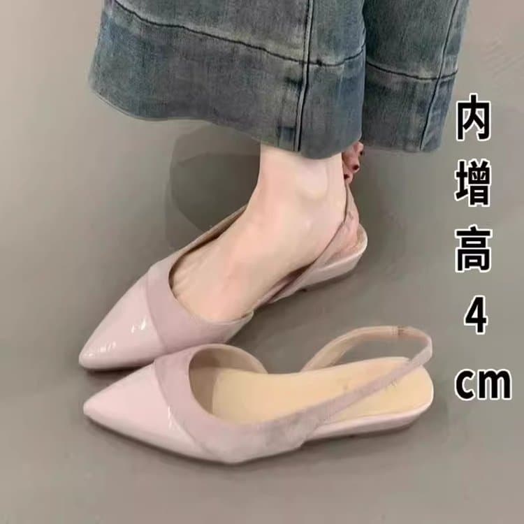 French Bun Fairy Evening Breeze Sandals Women 2026 New Summer Dress Pointed Toe Shallow Mouth Mules