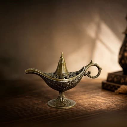 Factory Direct Antique Style Mini Incense Burner Alloy Sandalwood Aromatherapy Burner Home Craft Decoration Artwork