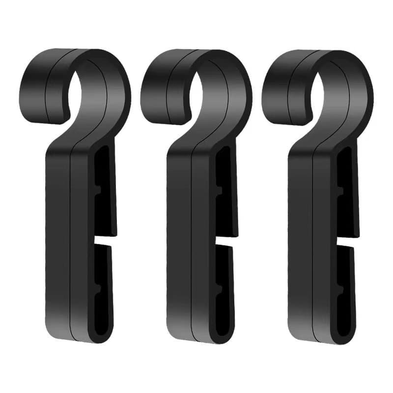 In-Stock Headlamp Accessories Clip Fixing Anti-Slip Clip Plastic Hook Clip Headlamp Clip Hook Wholesale