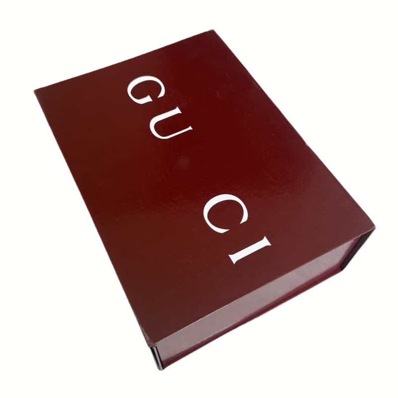 Original mold European and American luxury packaging Gu*cci foldable gift box custom LOGO packaging box in stock high quality