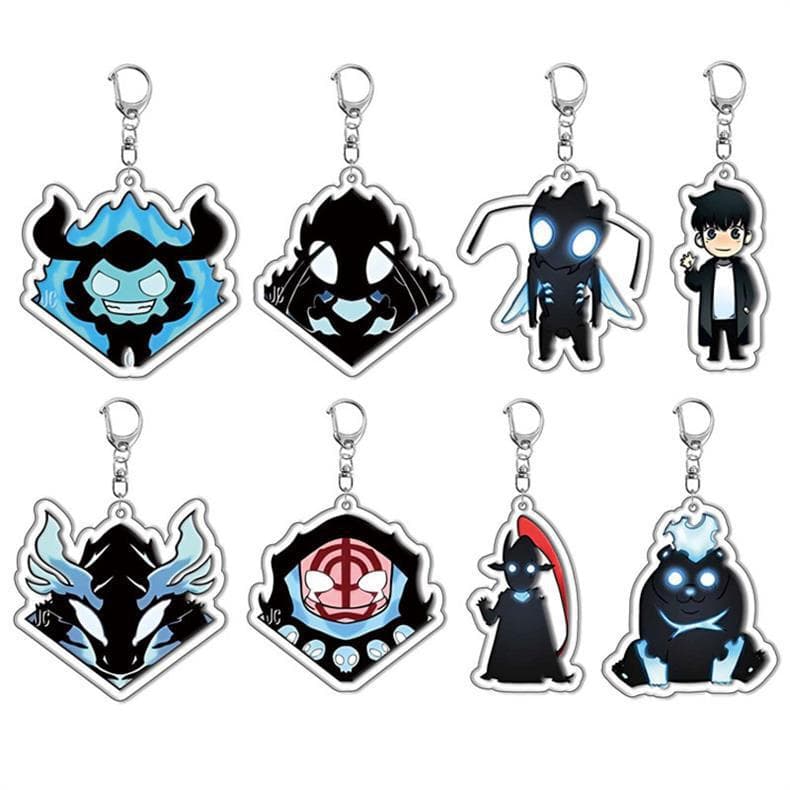 Interlayer Solo Leveling Acrylic Keychain Pendant Anime Merchandise In Stock