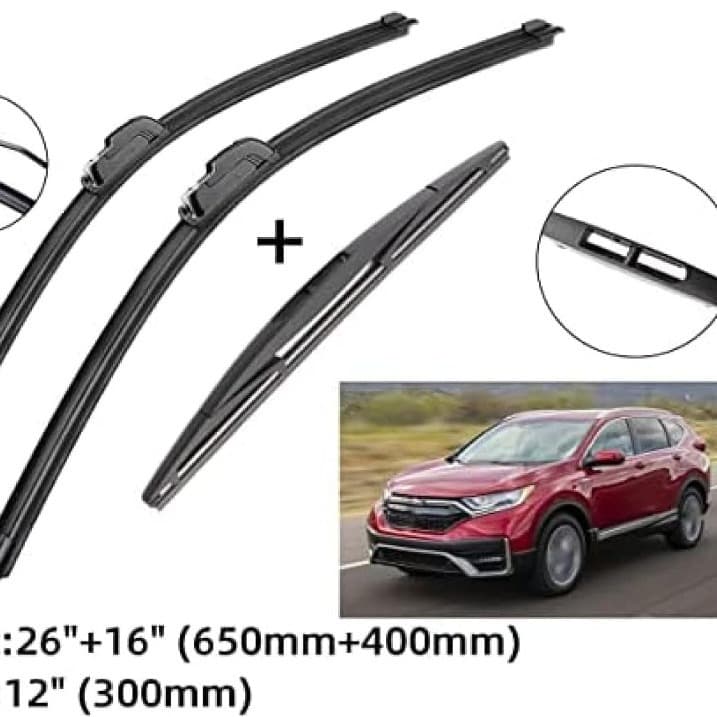 Windshield Wiper Blades Front and Rear for Honda CR-V CRV MK5 2017-2020