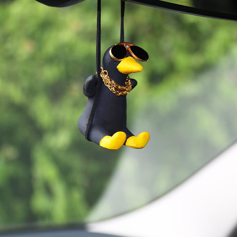 Car supplies swing duck car pendant swing car rearview mirror pendant pendant pendant car accessories