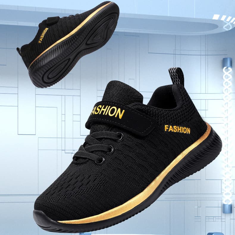 Cross-border Boys' Shoes Spring and Autumn New Style Toddler Breathable Mesh Shoes Children's Running Sports Shoes Trendy Casual Shoes for Older Kids