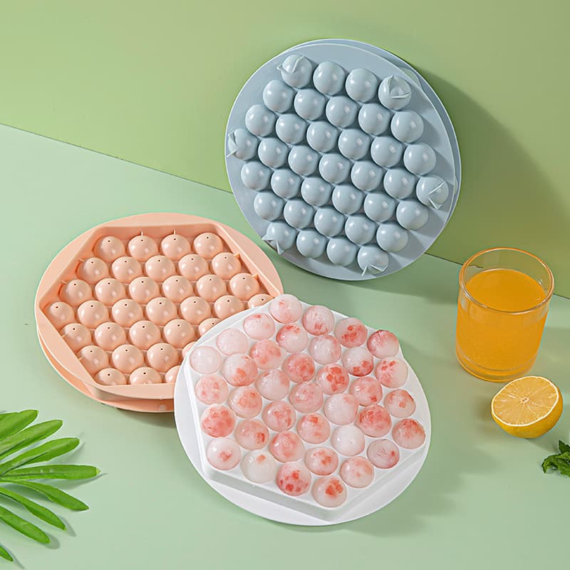 Round Ice Ball Maker Mold for Homemade Ice Balls, Ice Cube Tray, Spherical Ice Mold for Home Use