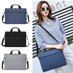 New Commuter Laptop Bag Handbag Fashion Simple Large Capacity Outdoor Document Bag Crossbody Briefcase