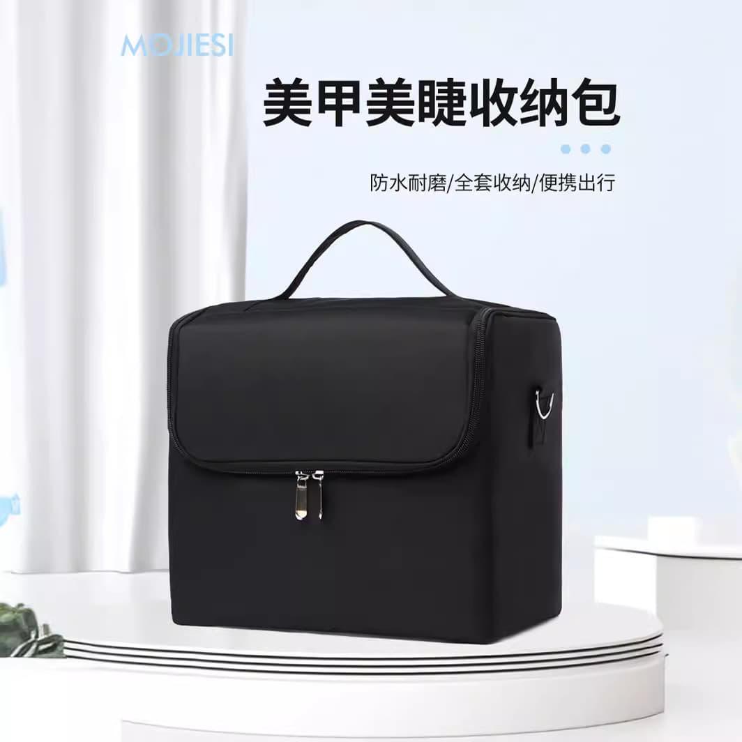 Eyelash Extension Home Service Tool Kit Multi-Layer Storage Box Portable Beauty Nail Tattoo Carrying Case