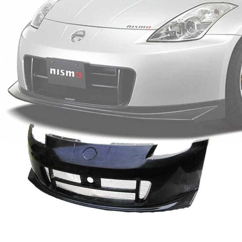 Compatible with Nissan 350Z Nismo Gen 2 Z33 Modification Parts Fiberglass Body Kit Front Bumper with Lip