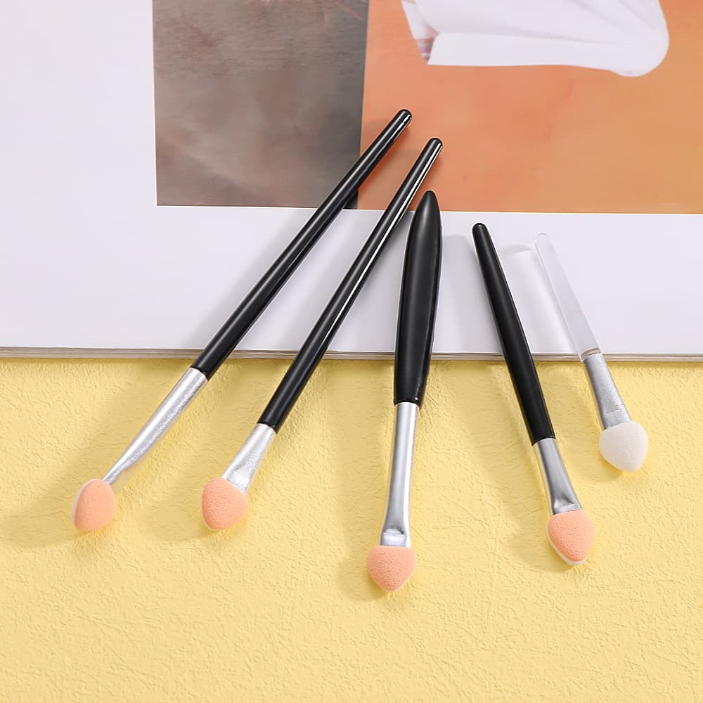 Single Head Latex Sponge Eyeshadow Brush Nail Art Blending Makeup Brush Mini Eyeshadow Sponge Brush