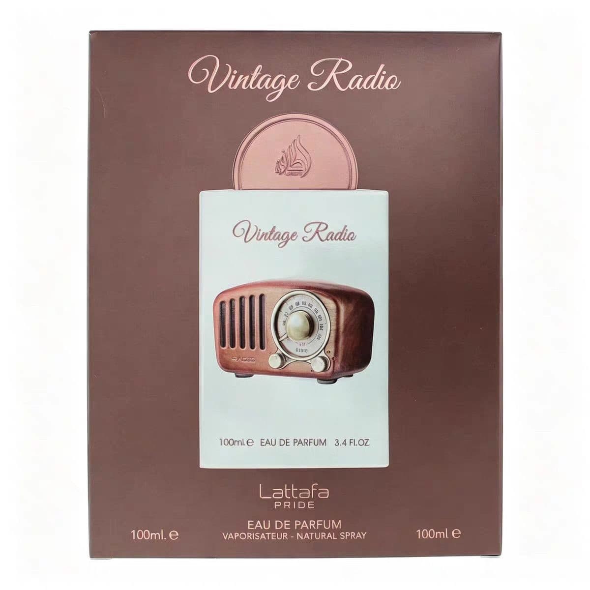 Lattafa Pride Vintage Radio Parfum Cross-Border Bestseller Retro Unisex Perfume
