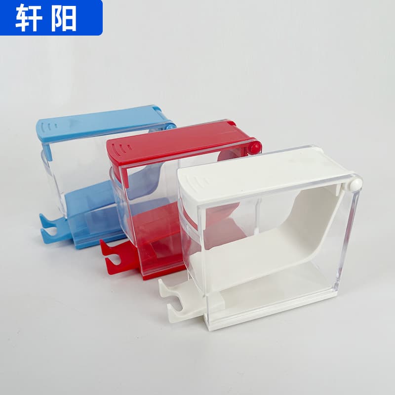 Dental Press Cotton Roll Dispenser Box for Home Oral Care, Alcohol Cotton Storage Box, Disposable Hemostatic Cotton Box
