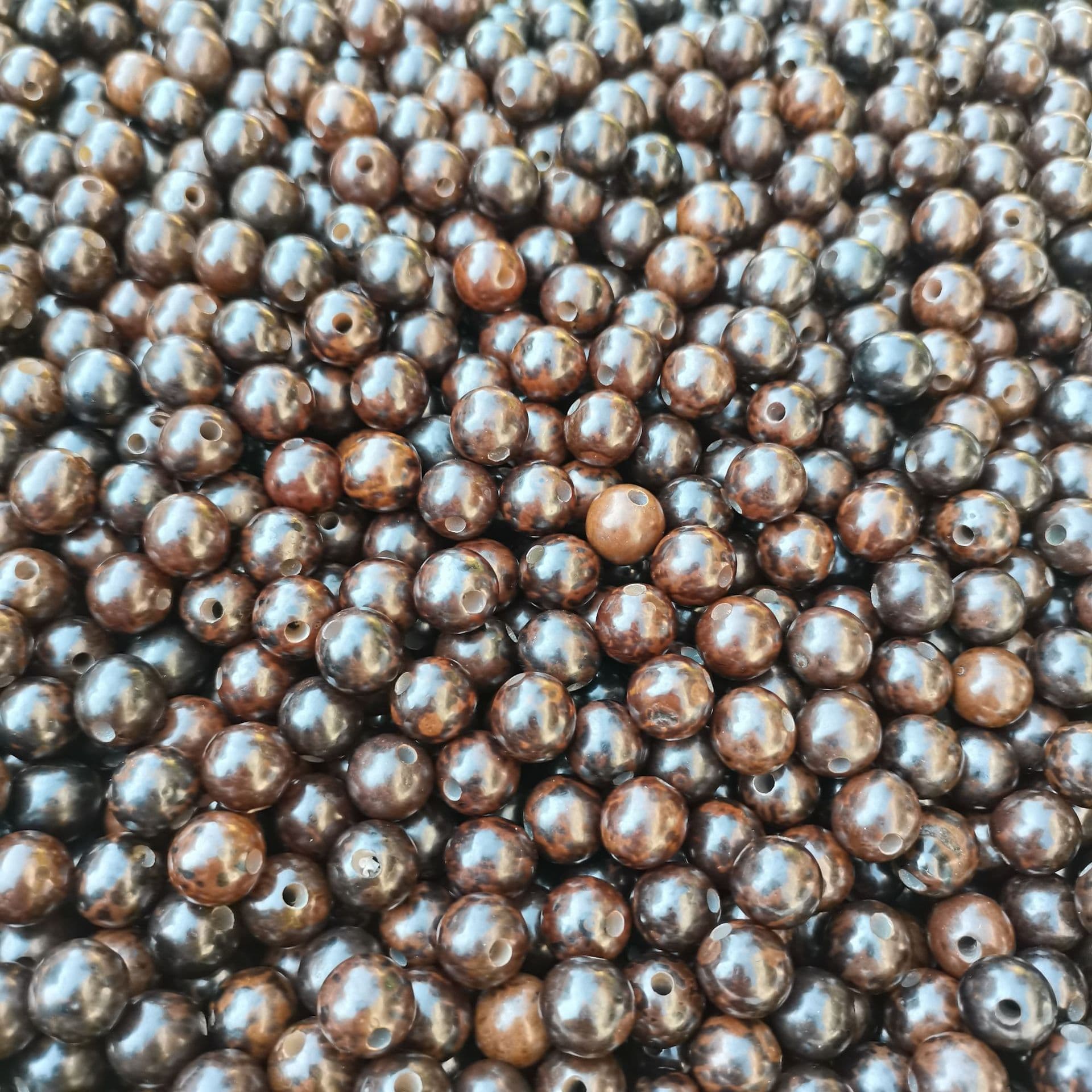 Factory Direct Natural Bodhi Loose Beads Cushion Wooden Beads Brown Beads Loose Beads Summer Cooling Mat Square Mat Bodhi Beads