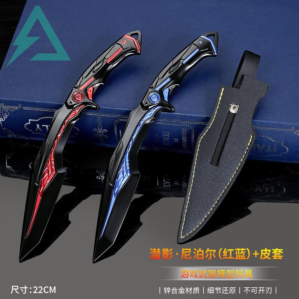 Delta Game Peripheral S10 Season Latent Shadow Zinc Alloy Predator 22cm Model Collectible Toys Ornaments