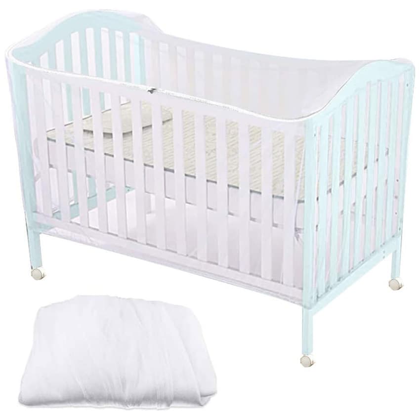 Stroller Mosquito Net Baby Playpen Bed Mosquito Net Baby Protective Cover Insect-Proof Net Portable Mosquito Cover Crib Mosquito Net