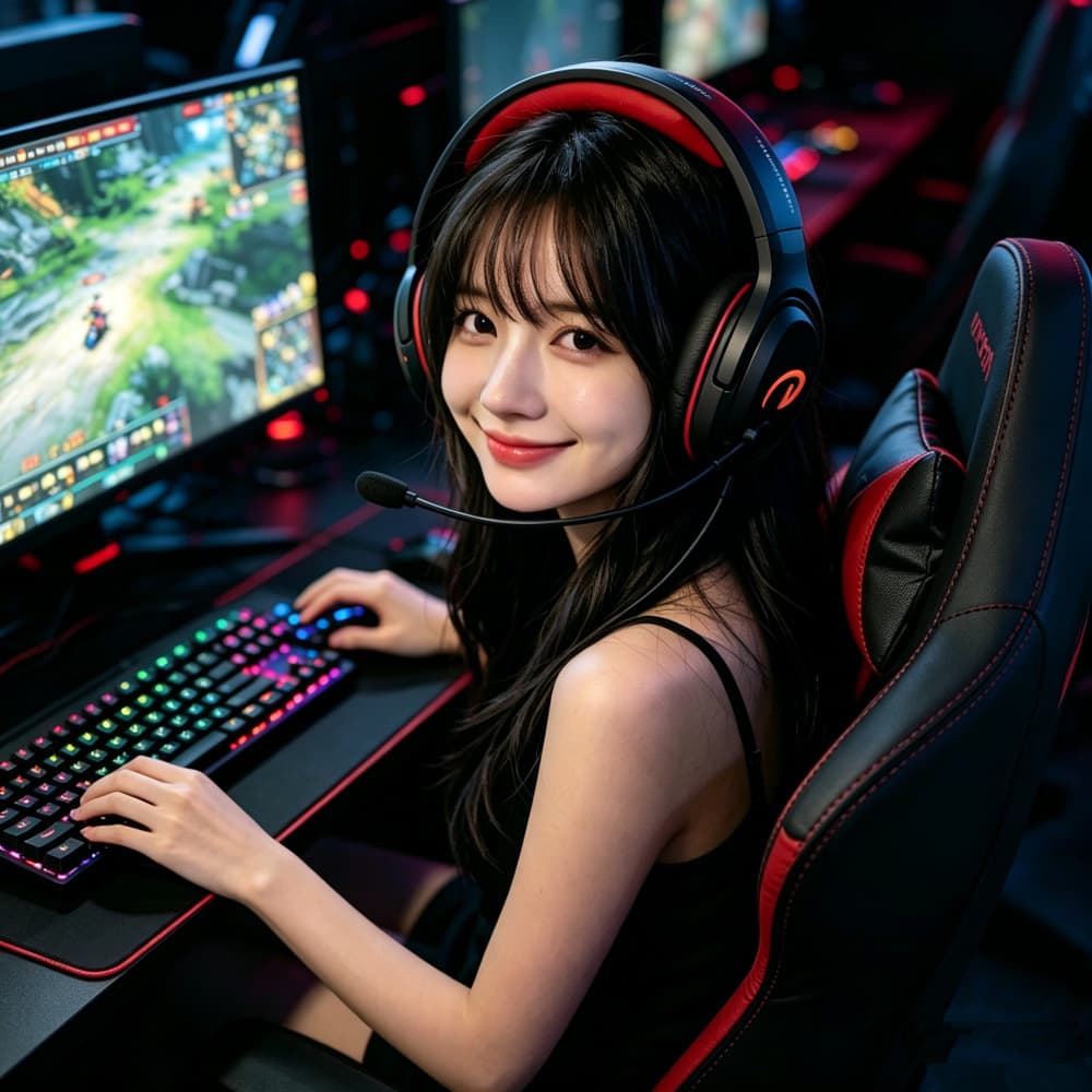 Hurricane 3 Over-Ear Gaming Headset Compatible with PC PS5 PS4 XBOX Wired PC Gaming Headset