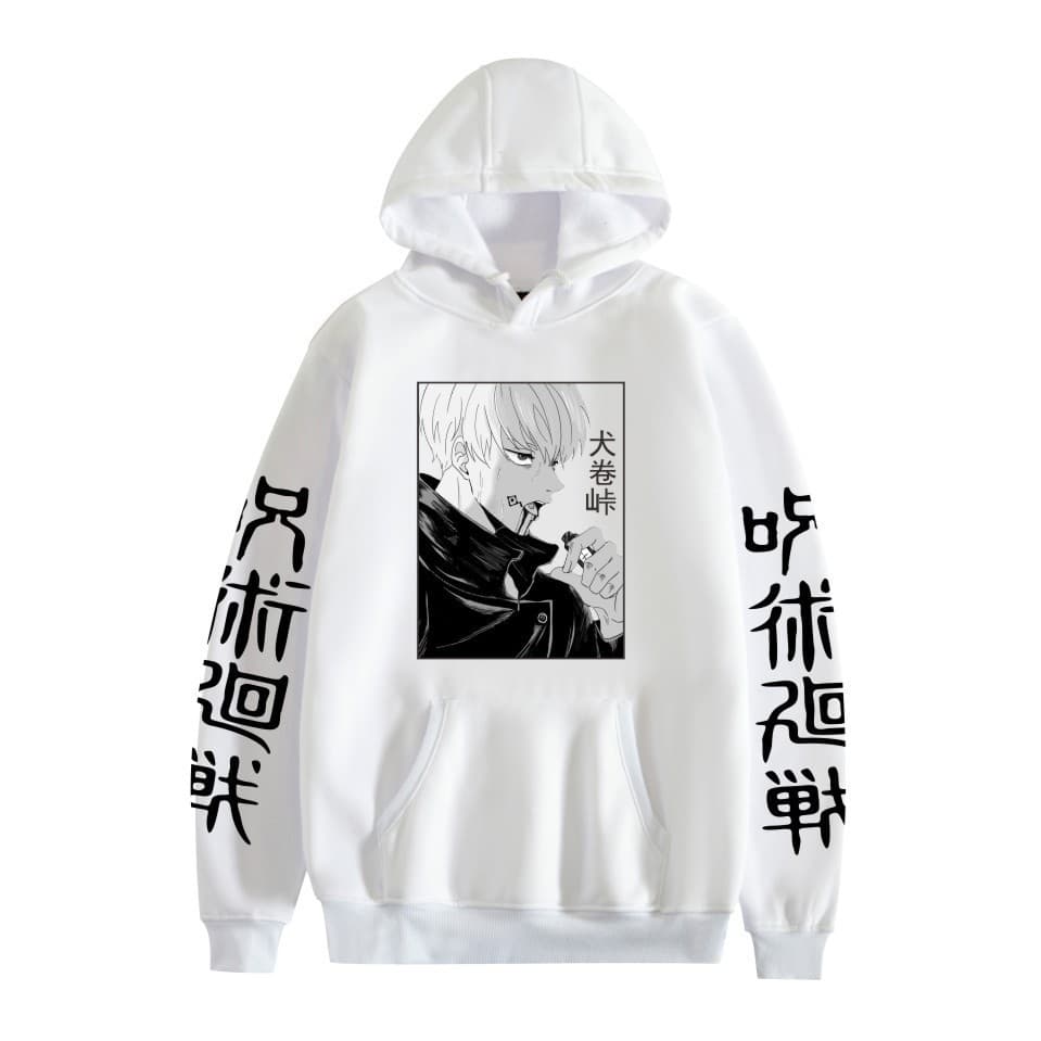 Jujutsu Kaisen Gojo Satoru Curse Battle Dog Collar Spring Hoodie Unisex Pullover European Size