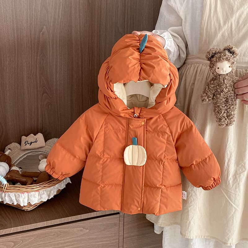 Children's Down Jacket Winter Clothing 2025 New Unisex Baby Lightweight White Duck Down Outerwear Infant Winter Warm Top